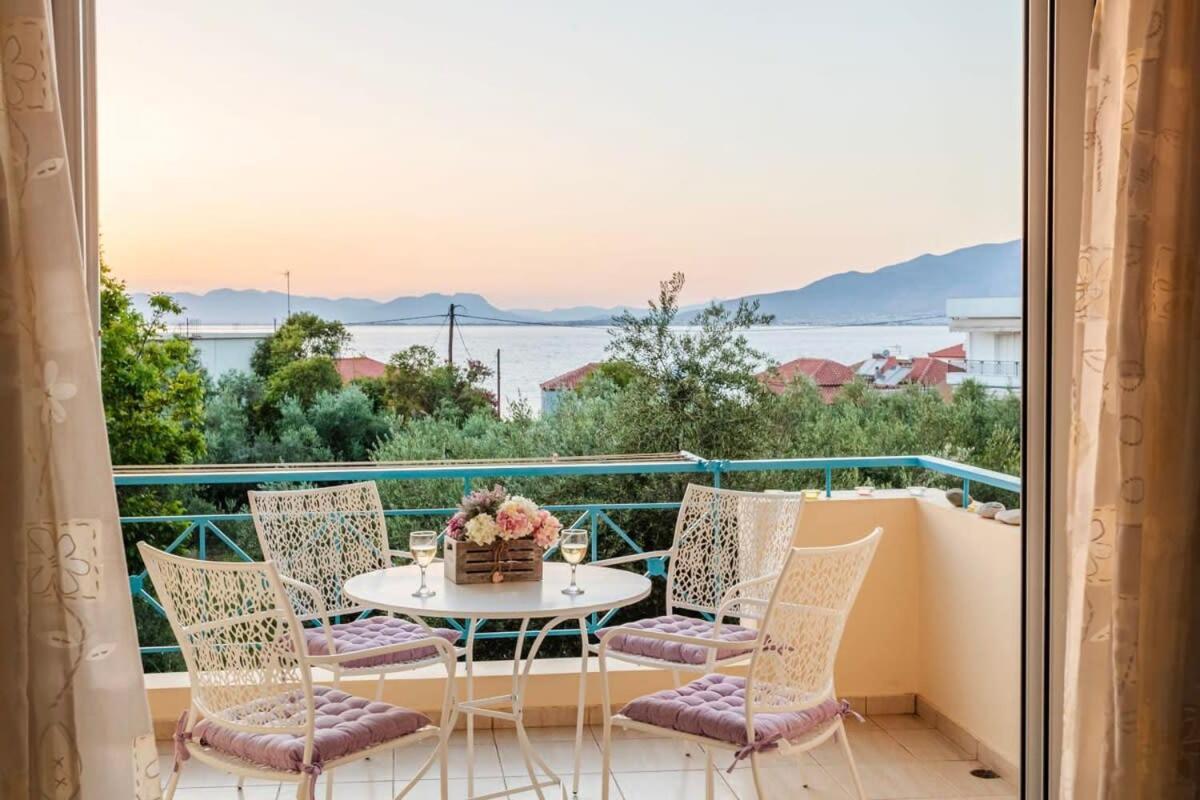 Vila Seaview Terrace Haven-Perfect Location By The Sea Kalamata Exteriér fotografie
